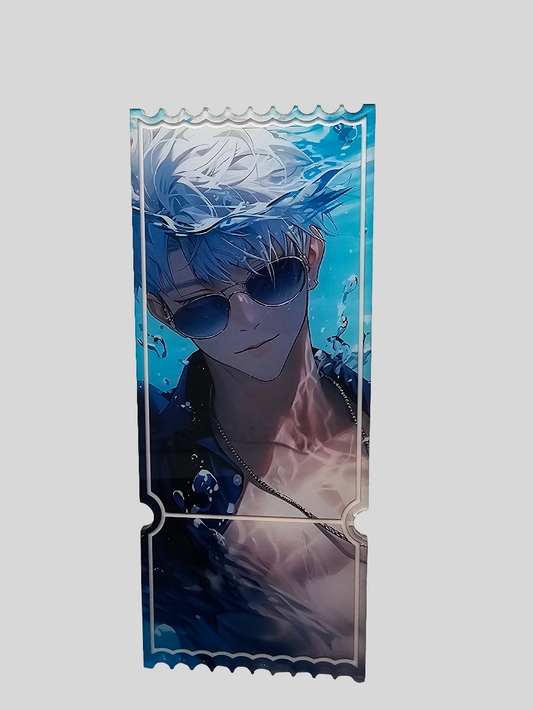 Gojo ticket bookmark