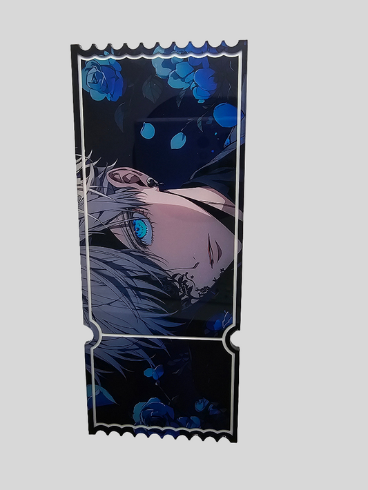 Gojo ticket bookmark